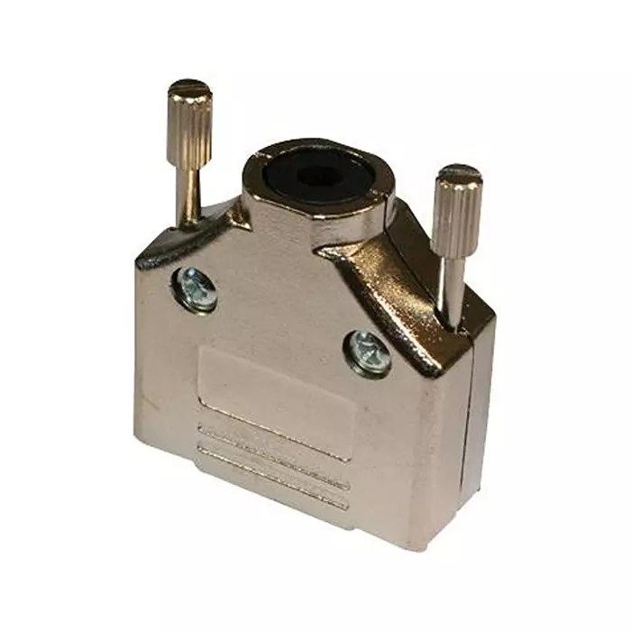 NORCOMP D Sub Back Shell, 180Deg, Size Db, Zinc, 970-025-040R011