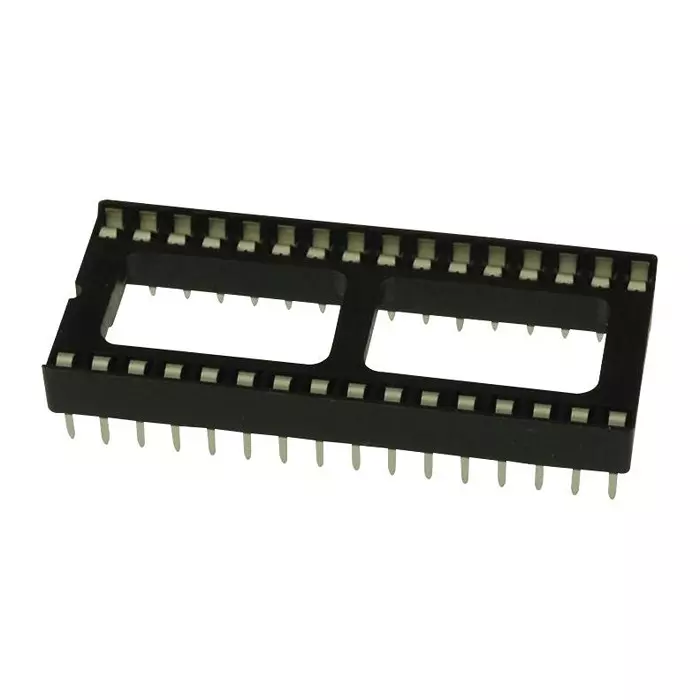 AMPHENOL COMMUNICATIONS SOLUTIONS DIP SOCKET, 28POS, 2.54MM, TH, DILB28P-223TLF