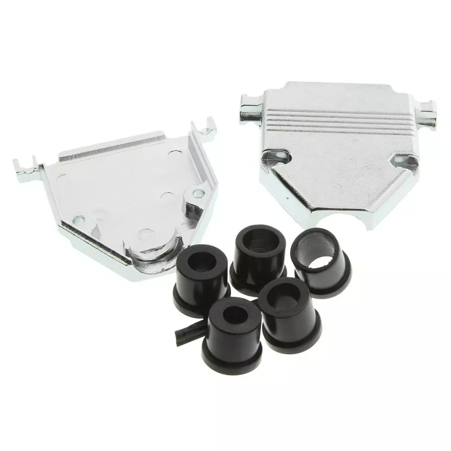AIM CAMBRIDGE - CINCH CONNECTIVITY D-Sub Backshell, Size Db, 180Deg, Metal, 40-9725HMG