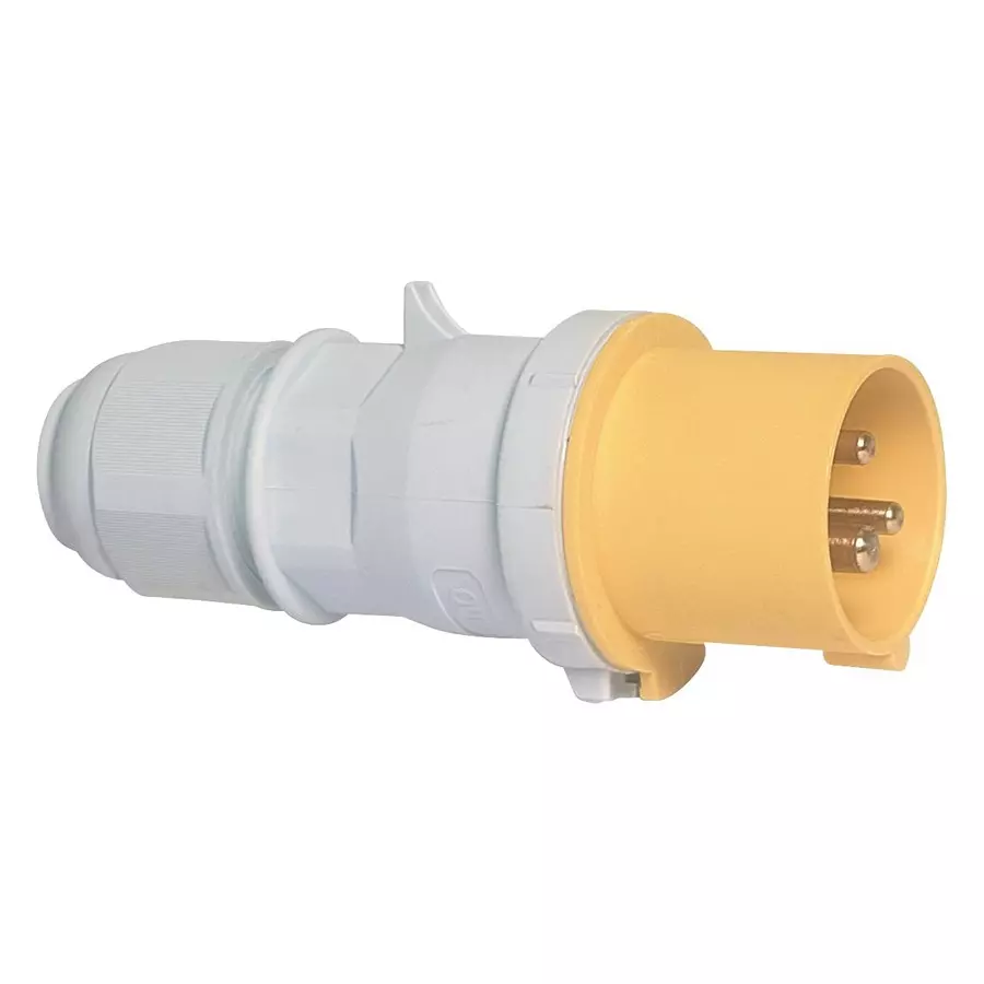 CEENORM Connector Ac Power, Plug, 16A, 110V, 2125