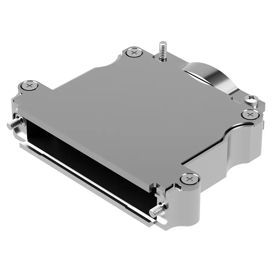 POSITRONIC D SUB BACKSHELL, 180DEG, SIZE DB, D25000ANE0/AA.