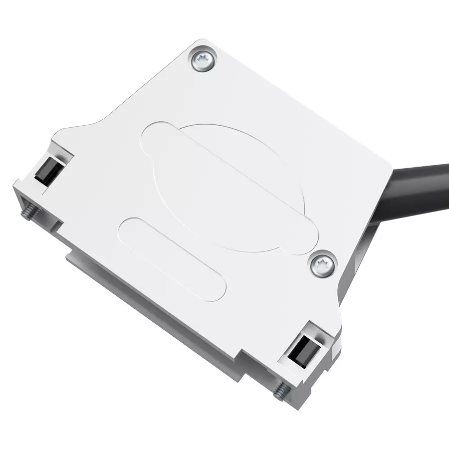 POSITRONIC D SUB BACKSHELL, 45 DEG, SIZE DC, D37000CSE50/AA.