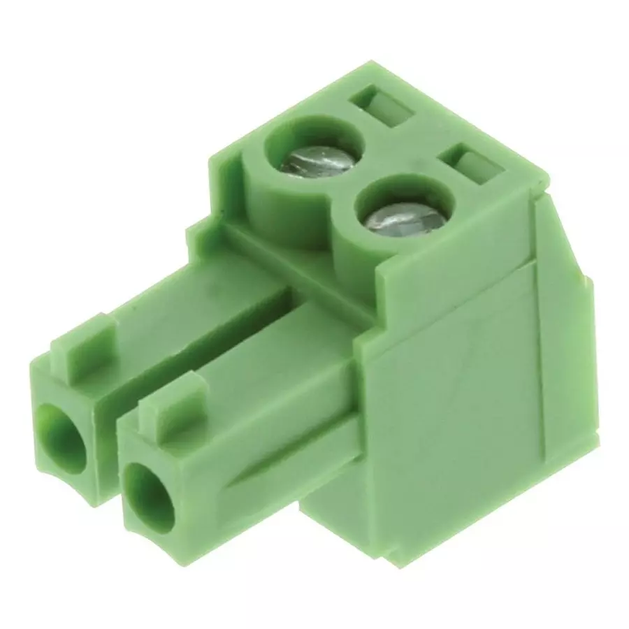 AMPHENOL ANYTEK TERMINAL BLOCK PLUGGABLE, 2 POSITION, 26-16AWG, 20020004-D021B01LF
