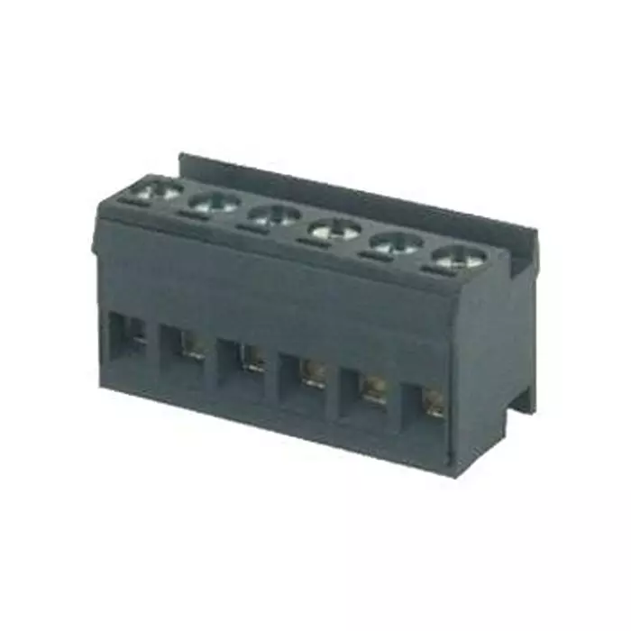 AMPHENOL ANYTEK TERMINAL BLOCK, PLUGGABLE, 8POS, 12AWG, EO0801000000G