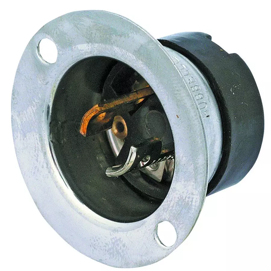 HUBBELL WIRING DEVICES CONNECTOR, POWER ENTRY, PLUG, 15A, HBL7467