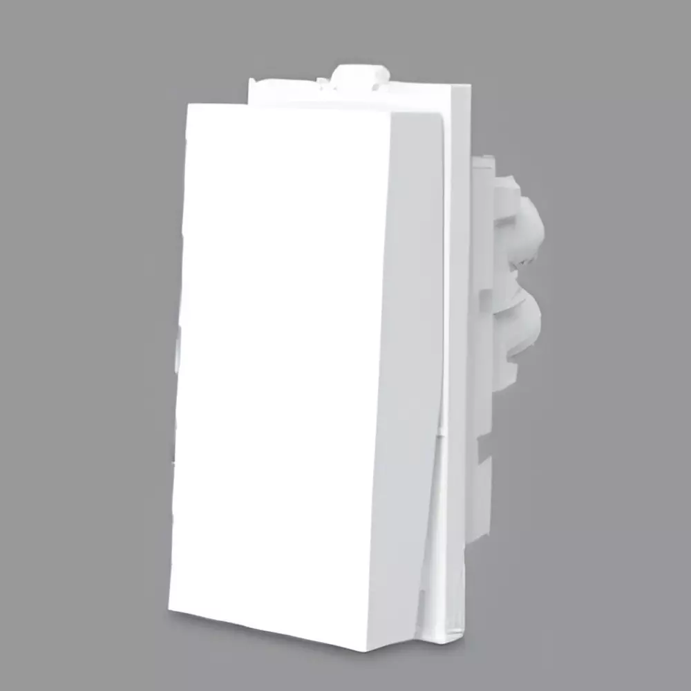 Cona Platinum 1 Way Switch 10 A White, 14001