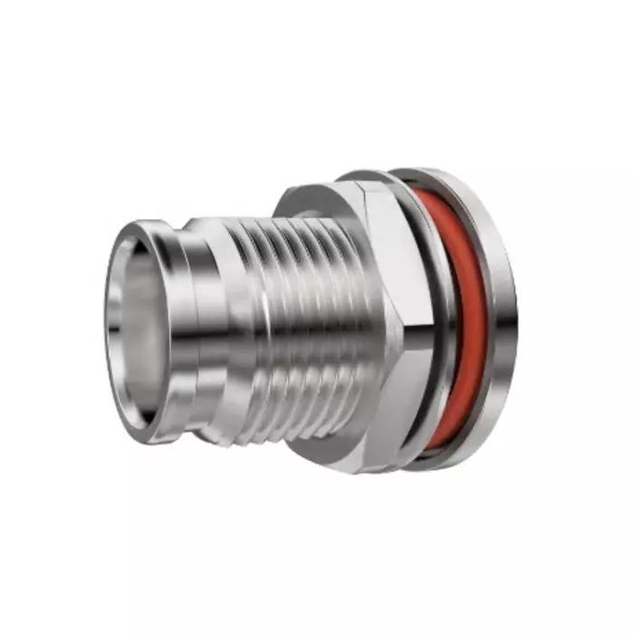 Telegartner 2.2-5 Series Jack Bulkhead 50 Ω Solder Termination Straight Body, J01461A0004