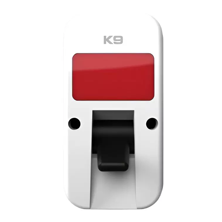 K9 Euro Double Pole Switch Surface Type White, 9651 (Pack of 5)