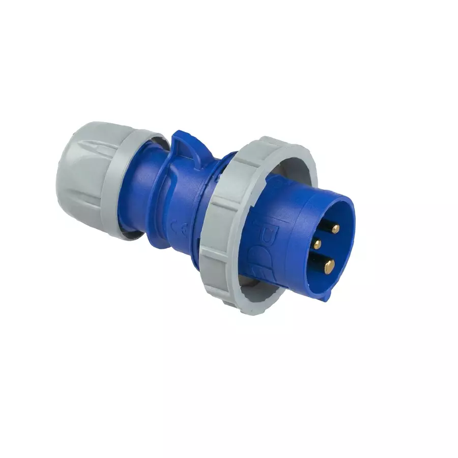 Hensel Insulated Socket Plug Watertight 16 Amp 2P + E, 0132-6 (Pack of 10)