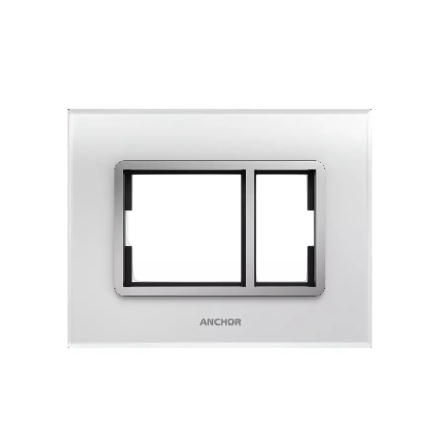 Anchor Penta Zen Modular Xena Plates 3 Module White, 65903AWH (Pack of 5)-image-48