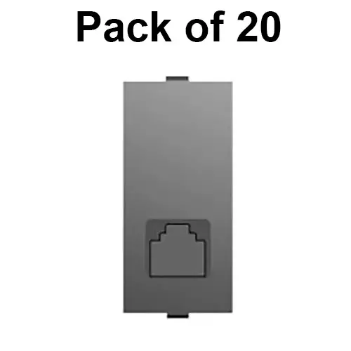 cona-tele-jack-4-line-without-shutter-olive-m-136-pack-of-20-pcs