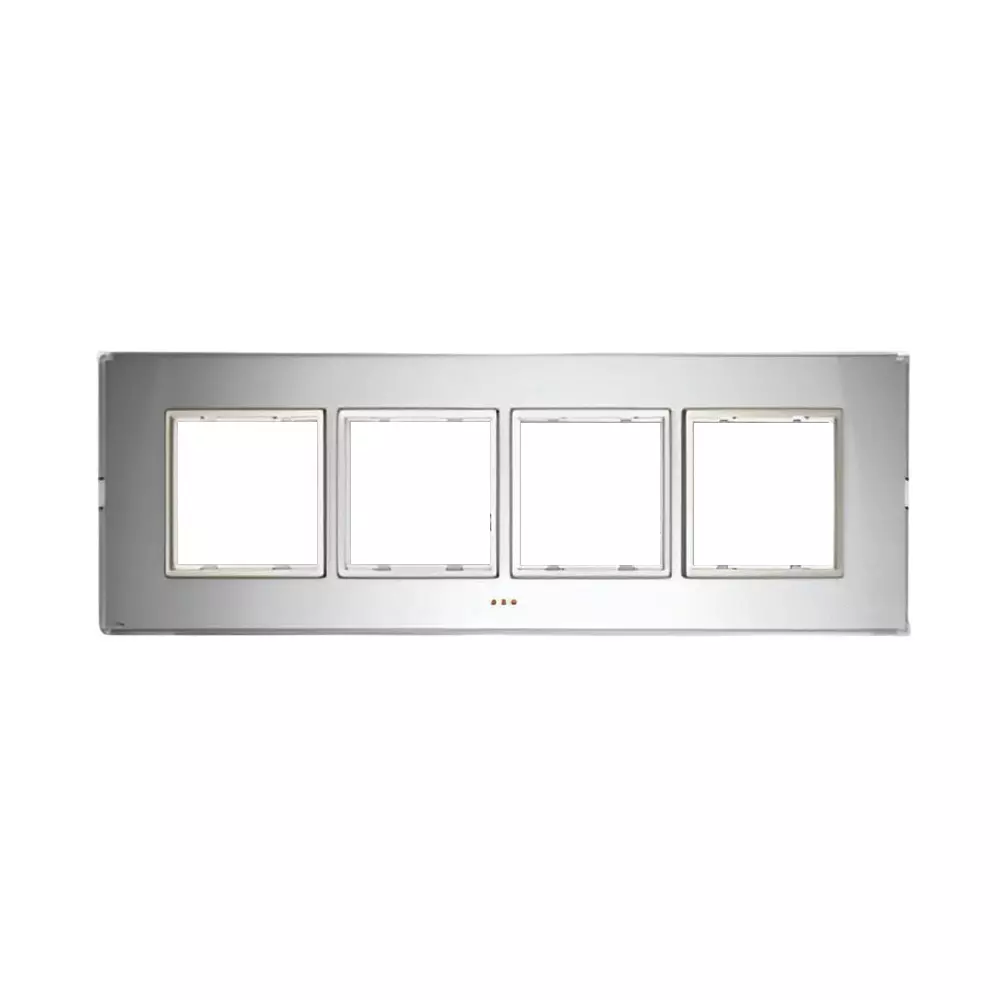 Cona Glasglow Modular Plate White 8 Modules(Horizontal), GM 1108 (Pack of 10)