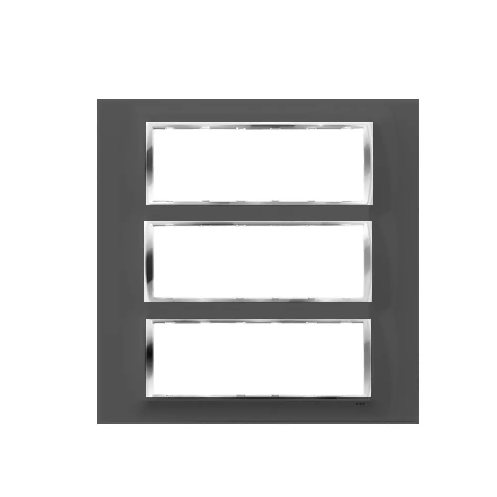 Cona NuGlow Modular Plate Black 18 Modules, MN 1118 (Pack of 10)