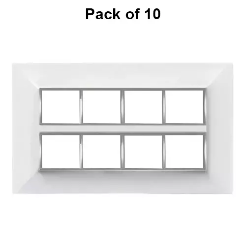 Cona Amaze Modular Plate White 16 Modules, AW 1209 (Pack of 10)