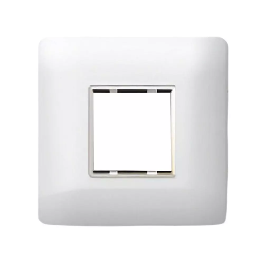 Cona Sleekwood Modular Plate White 2 Modules, SWN 1102 (Pack of 10)