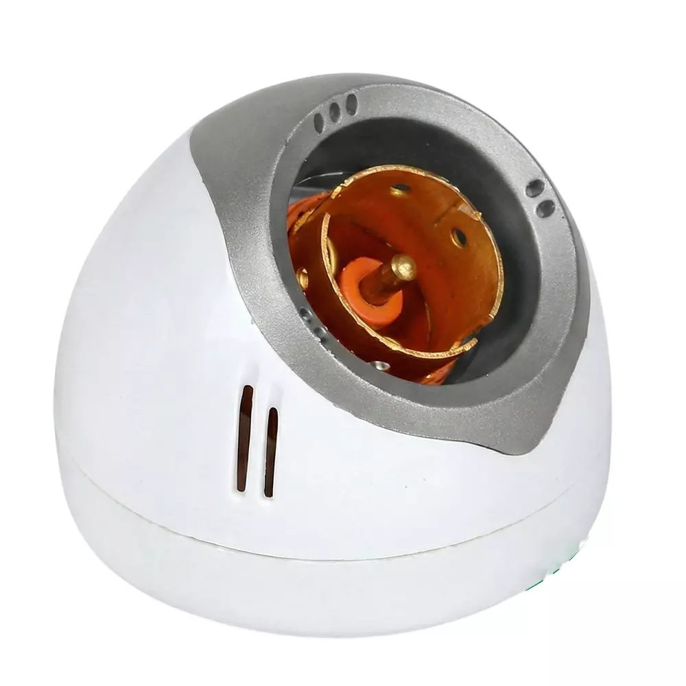 Cona Angle Bulb Holder Glowbe White, 2224 (Pack of 20 Pcs)