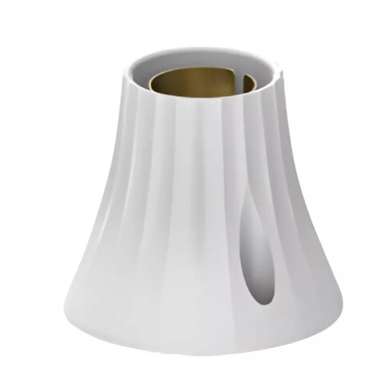 Cona Batten Bulb Holder Heavy Duty Strong White, 2238 (Pack of 20 Pcs)