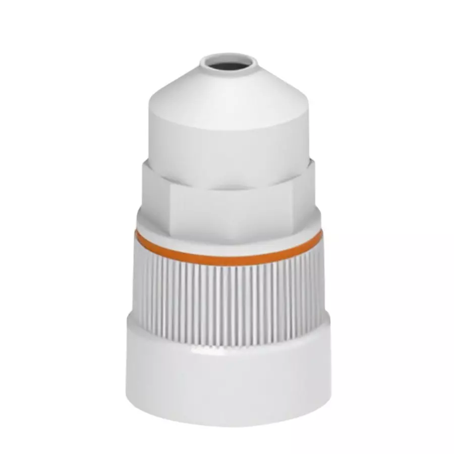 Cona Pendent Holder Tubo White, 2144 (Pack of 30 Pcs)