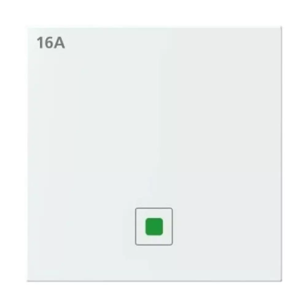 Anchor Roma Urban Modular Touch Switch 16 A 1 Switch White PVC Plastic for Industrial and Home Use, 71006