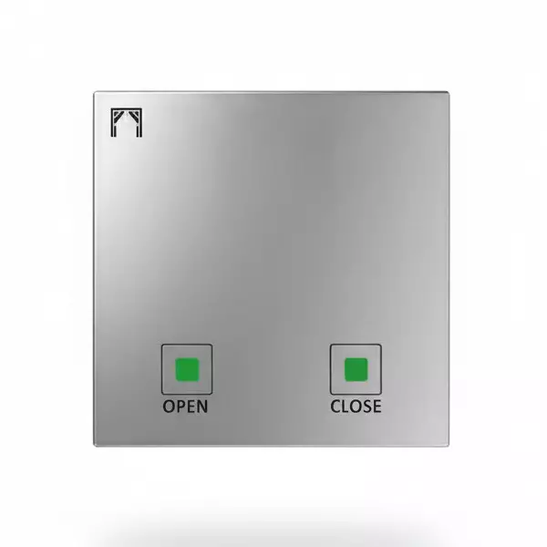 Anchor Roma Urban Modular Touch Curtain Controller Silver PVC Plastic for Industrial and Home Use, 71010S