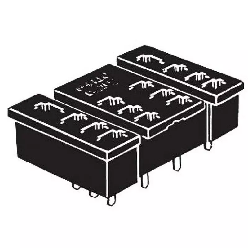 Omron Common Socket PT (Back Side Connection), PT14-0