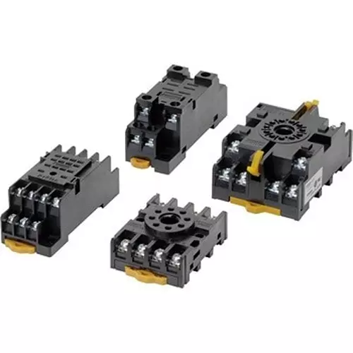 Omron Relay Socket Square Socket, PYFZ-08-W