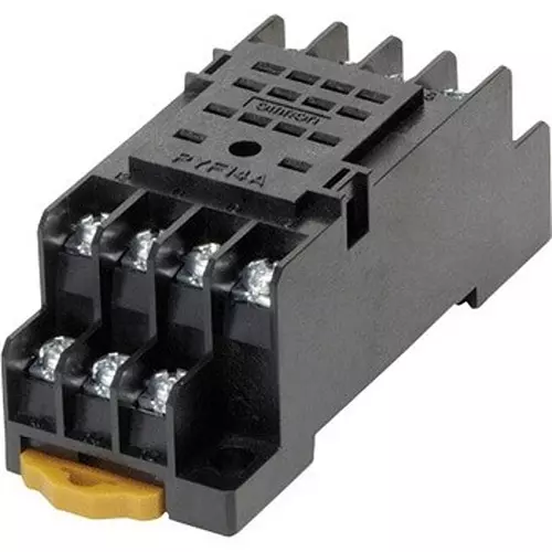 Omron Relay Socket 14 Pin, AC2250V Withstand, PYFZ-14-W