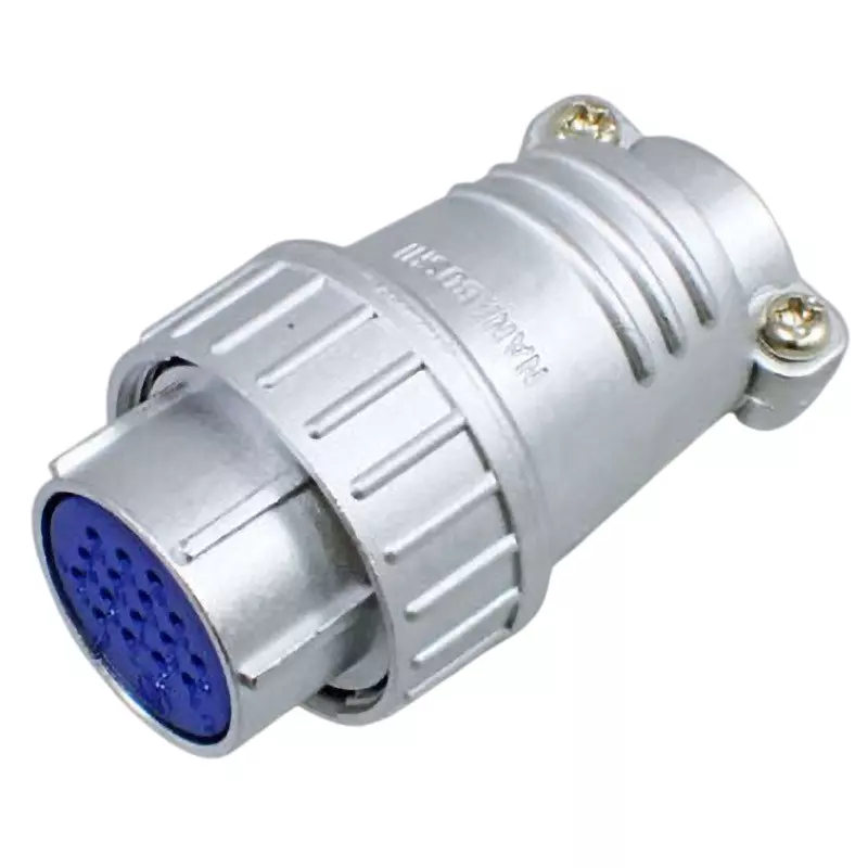 Nanaboshi Metal Connector Straight Plug 24 Female Contact, NJC-2416-PF