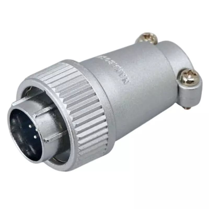 Nanaboshi Metal Connector Straight Plug 250 V Rated Voltage, NR-2012-PM
