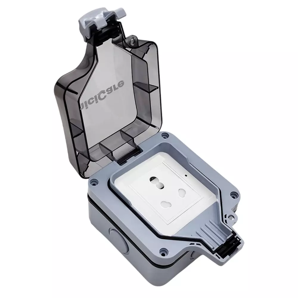 amiciCare Waterproof Power Socket Polycarbonate ‎Plug-In Connector 6/16 Amp
