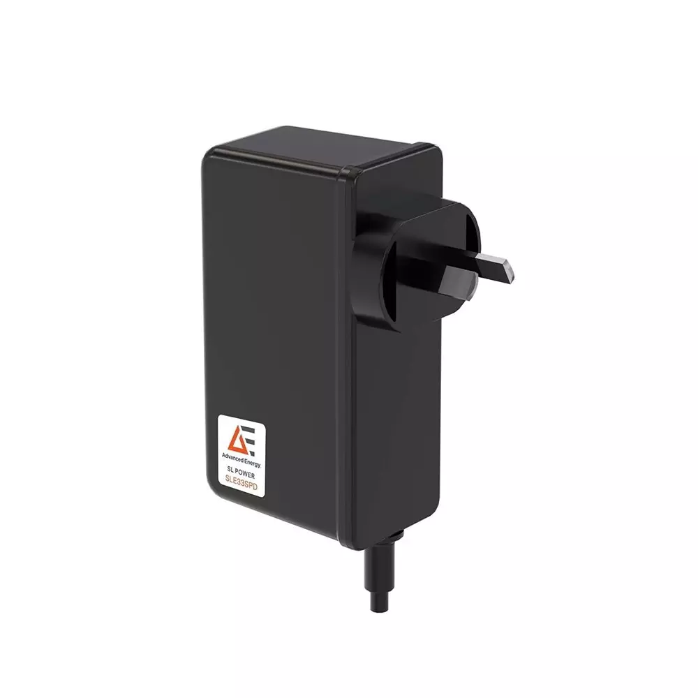 Advanced Energy Fixed Plug Wall Mount 5 Output 80 VAC to 264 VAC, SLE33SPD96H01