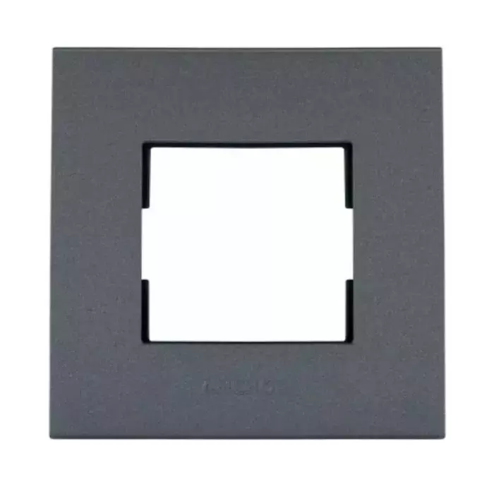 Anchor Penta Regular Plate Black 2 Module, 65902B (Pack of 20)