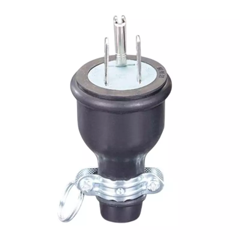 Esco Waterproof Plug 15 A 125 V Rated Capacity 0.75 x2.0 mm² Compatible Cable 64-2282-23 Part No, EA940BN-11