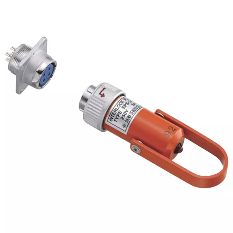 Yamato Interlock Plug 5(Min：5mA) Rated Current 250(Min：24) Rated Voltage Included Led, SPS-24A