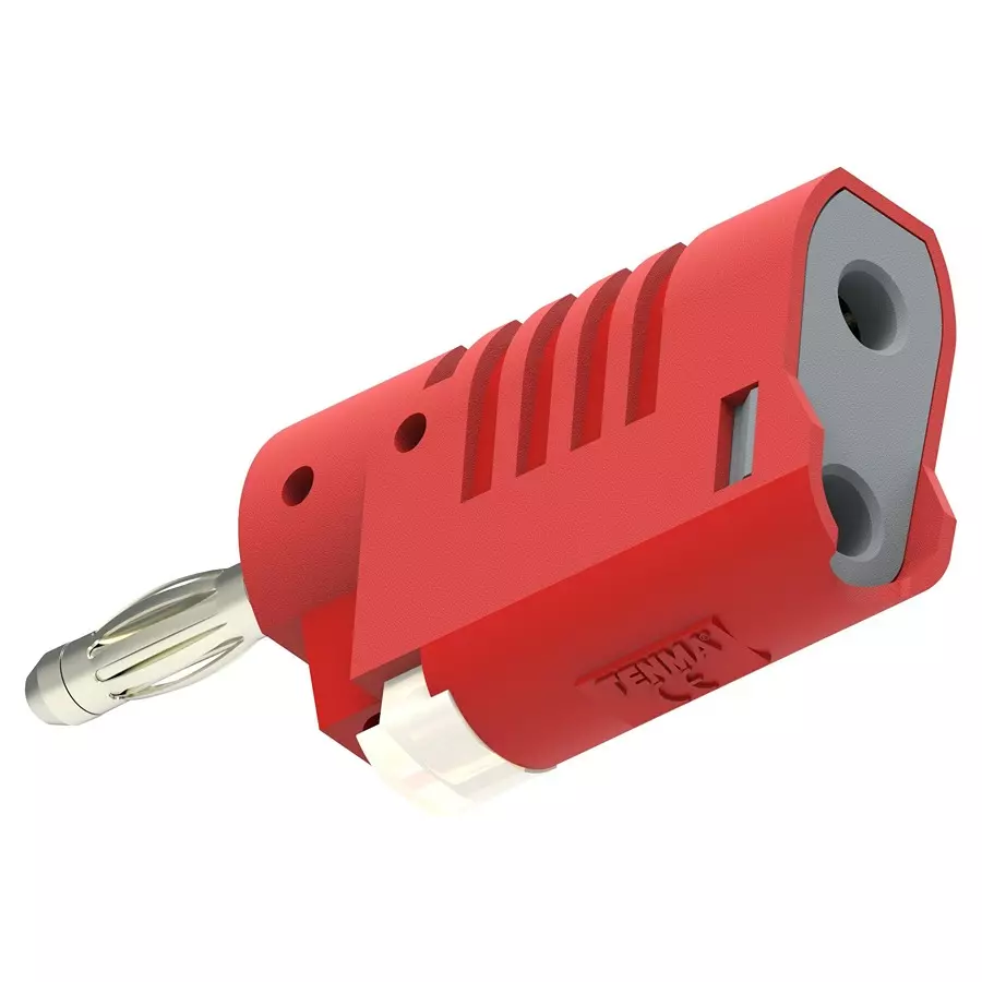 MULTICOMP PRO Banana Plugs & Jacks BANANA PLUG, STACKING, 4MM, 36A, RED, 76-1692
