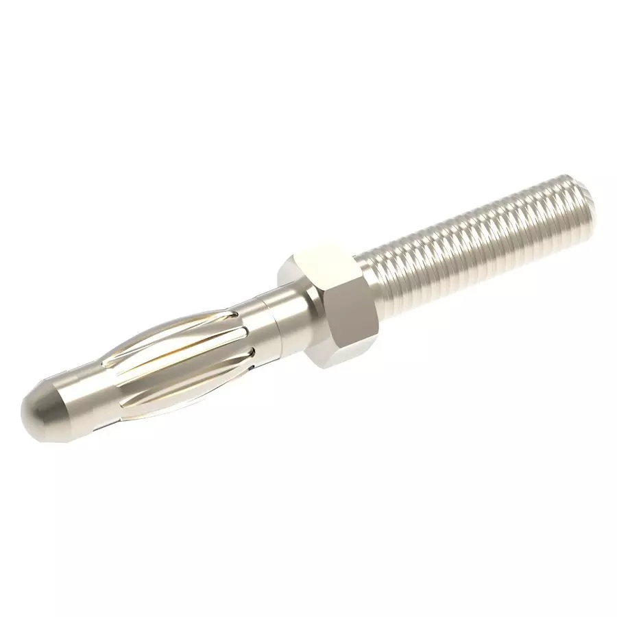 MULTICOMP PRO Banana Plugs & Jacks CONN, BANANA, PLUG, 36A, STUD, 72-13650