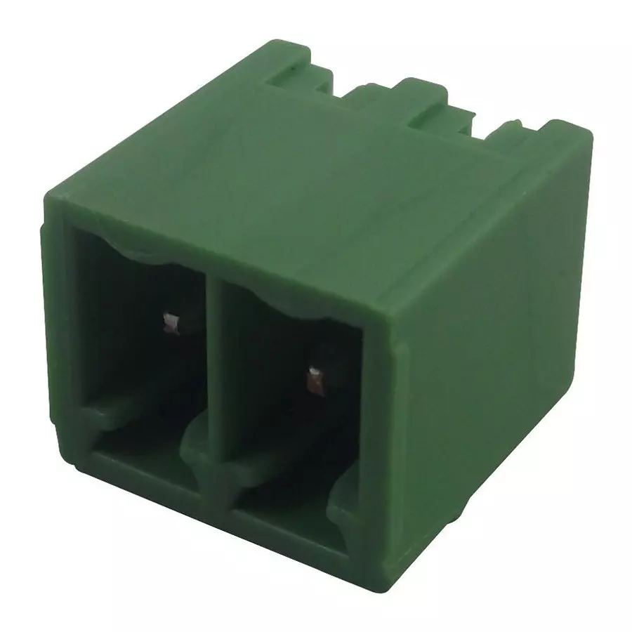 CAMDENBOSS Pluggable Term Blk,2Way,3.81 mm,Male Pcb, CTB93VE/2 (Pack of 10)