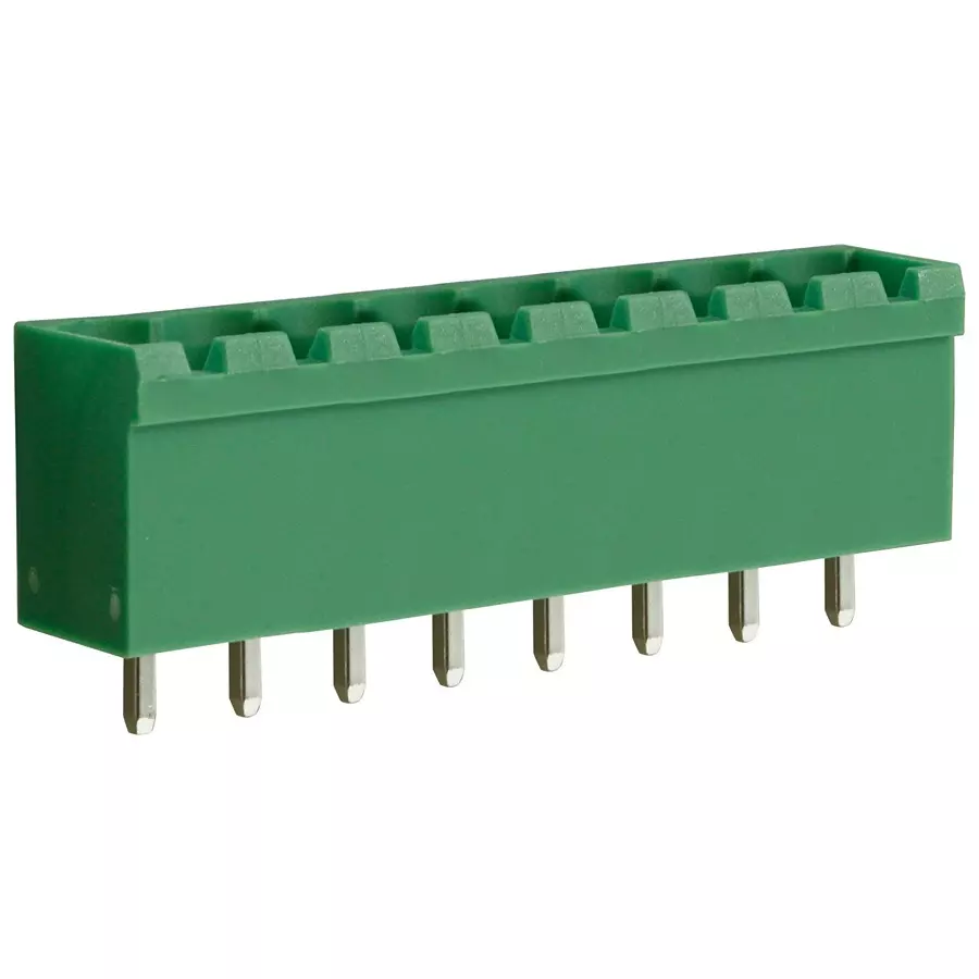 CAMDENBOSS Terminal Block, Header, 8Pos, Th, CTBP9300/8 (Pack of 10)