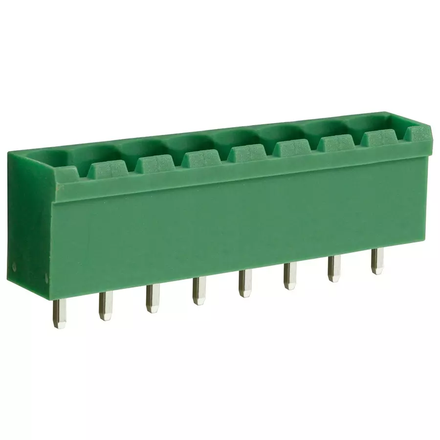 CAMDENBOSS Terminal Block, Header, 8Pos, Th, CTBP9308/8 (Pack of 10)