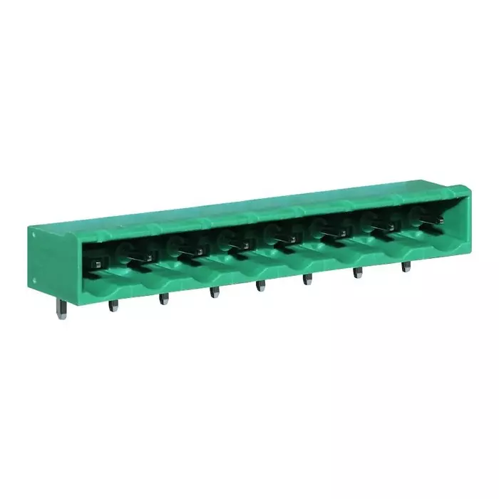 CAMDENBOSS Terminal Block, Header, R/A, 8Pos, Th, CTBP9558/8 (Pack of 10)