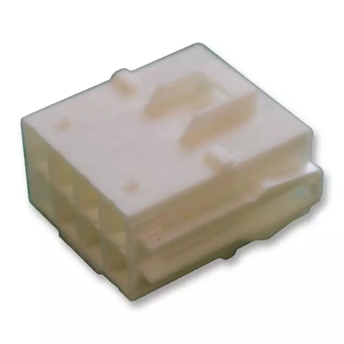 JST (JAPAN SOLDERLESS TERMINALS) Connector, Housing, Rcpt, 12Pos, VLR-12V