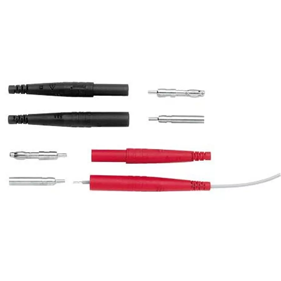 POMONA Banana Plug, 15A, Crimp/Solder, Blk/Red, 6383-02