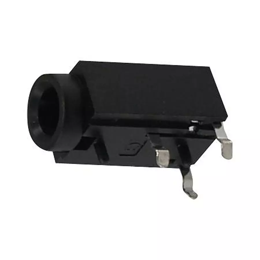 KYCON Stereo Jack, 3.5Mm, 3Pos, Pbt, Pcb, STX-3000