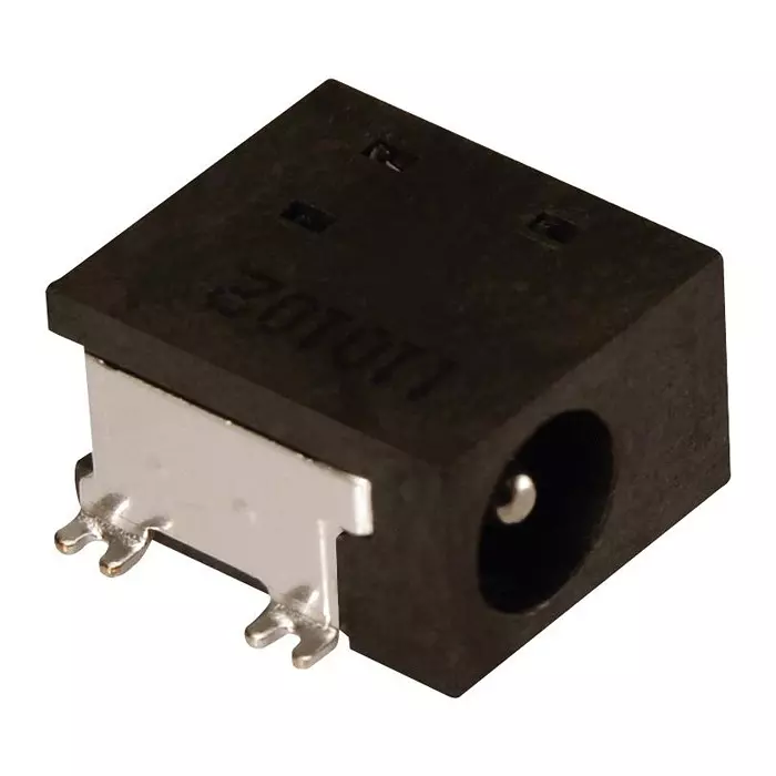 KYCON Dc Power Jack, 1.3Mm, 3A, 24Vdc, Pcb, KLDX-SMT-0201L-BTR
