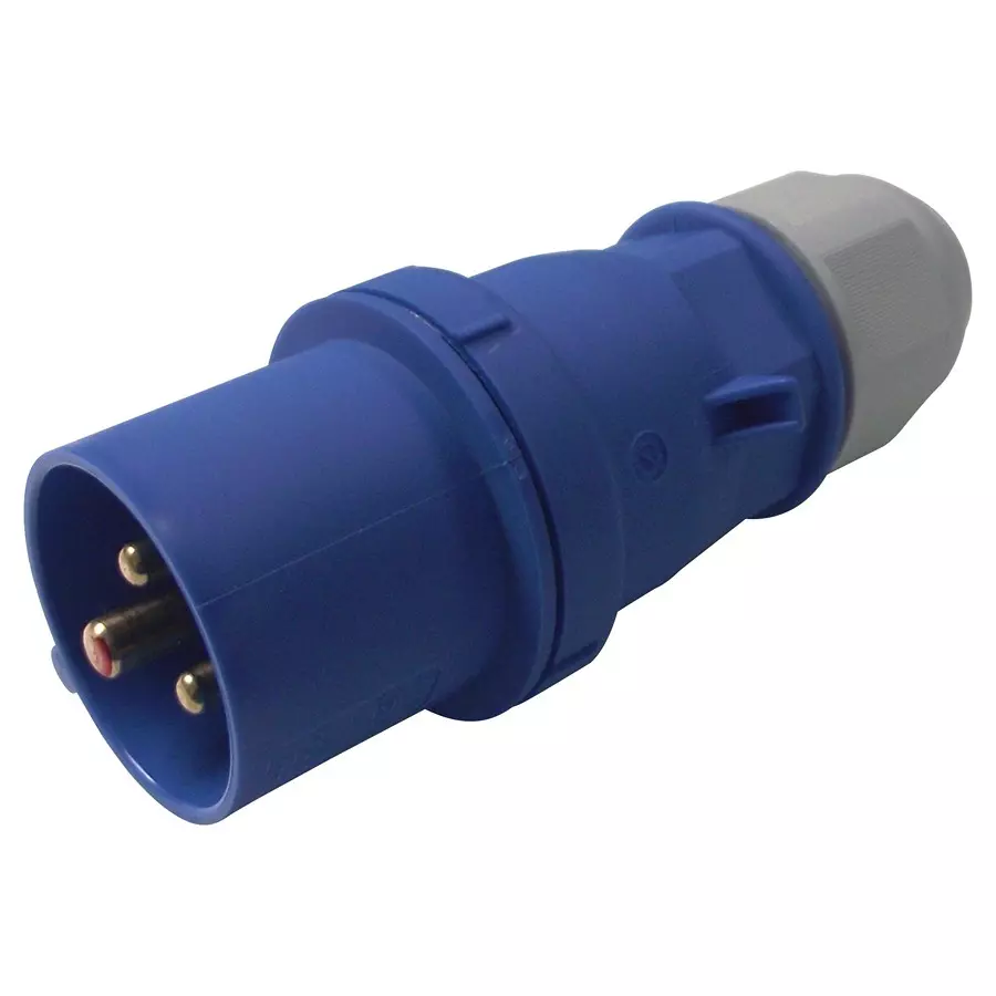 CEENORM Connector Ac Power, Plug, 16A, 240V, 2126