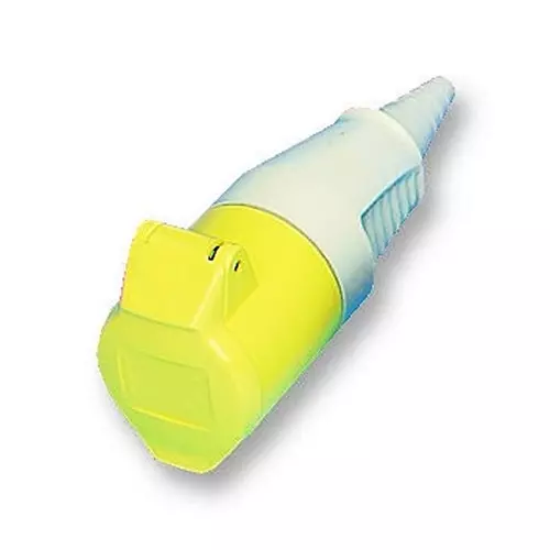 WALTHER Socket, Free, 110V, 16A, 2P+E Way, 310304