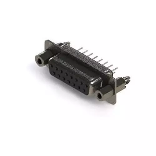 EDAC HD D SUB CONN, RCPT, 15POS, DA, SOLDER, 628-015-220-047