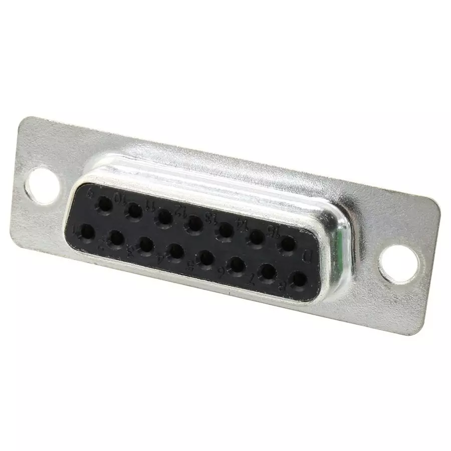 MH CONNECTORS D-SUB CONNECTOR, RECEPTACLE, 15POS, MHDB15SS (Pack of 10)