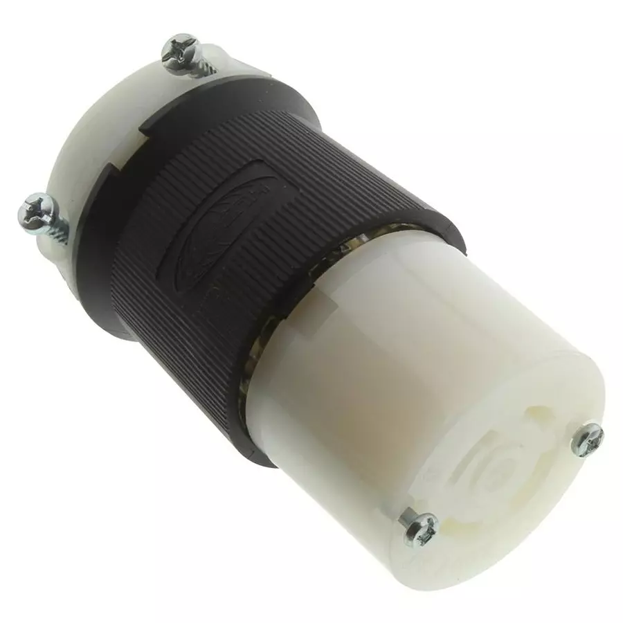 HUBBELL WIRING DEVICES CONNECTOR, POWER ENTRY, 30A, HBL2723