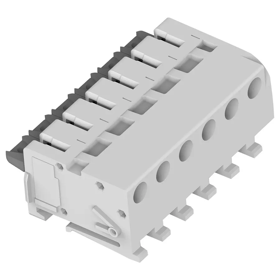 BUCHANAN - TE CONNECTIVITY TERMINAL BLOCK, PLUGGABLE, 6POS, 18AWG, 2319461-6